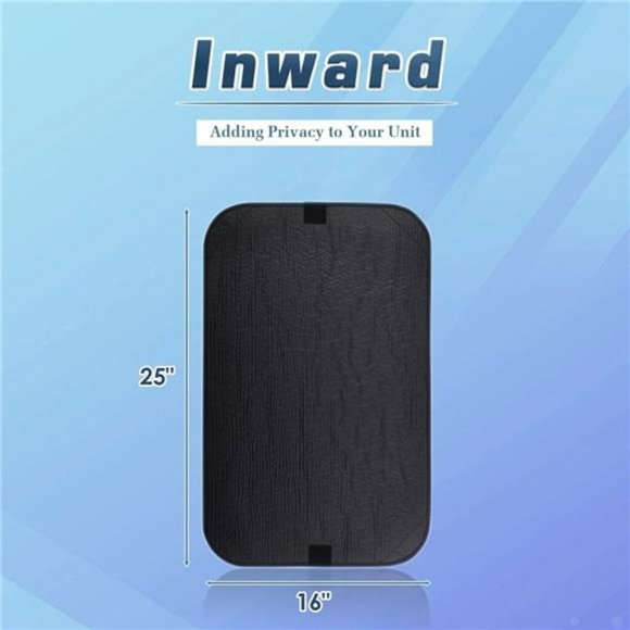 RV Door Window Shade Cover, Sun Blackout Fabric  (16 x 25 inch) - Picture 2 of 7